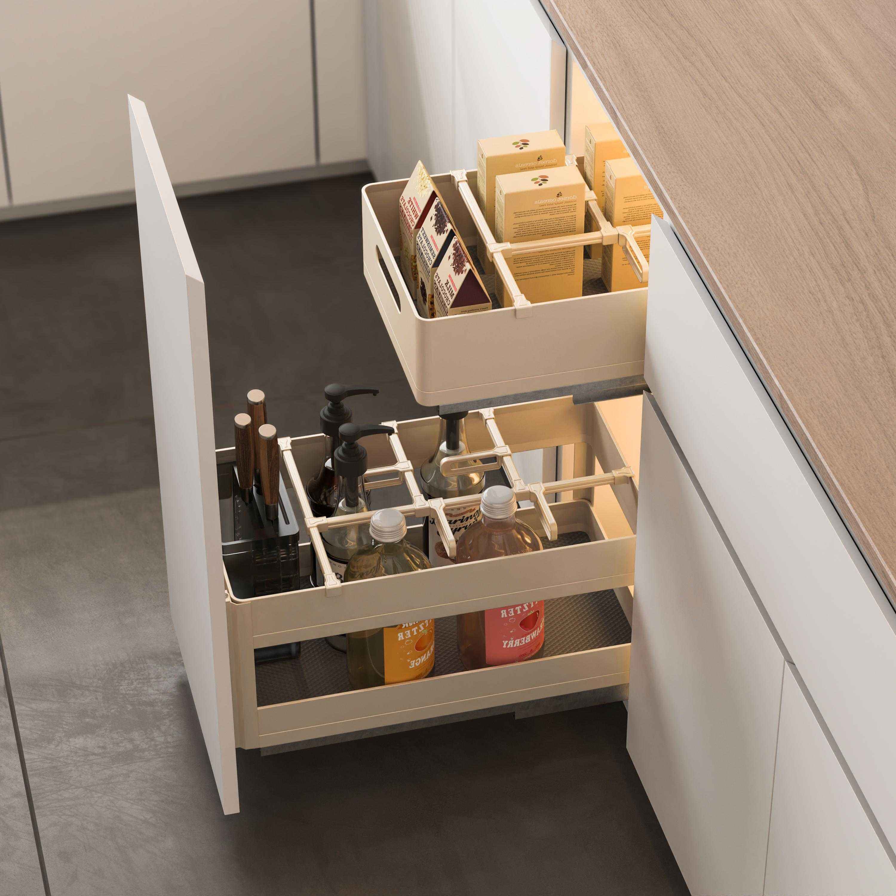 Two-Tier Soft-Close Nested Drawer for 15