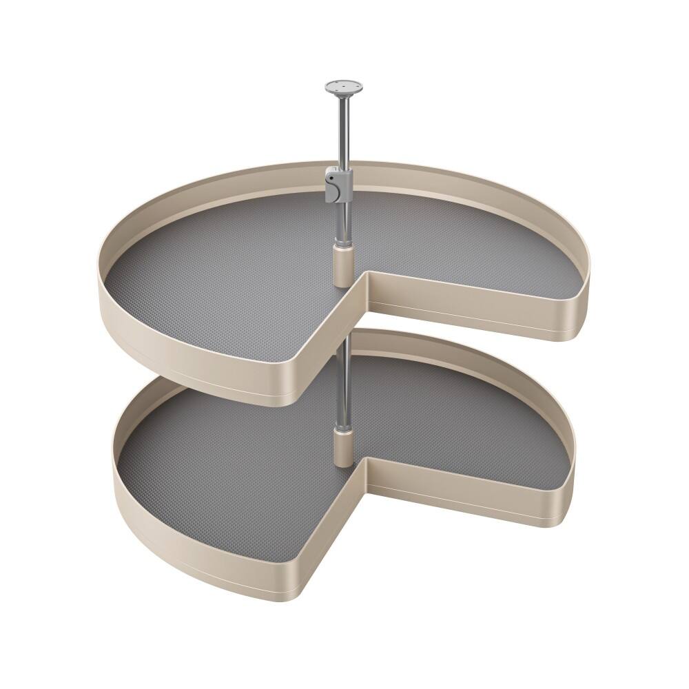 Kitchen Pantry Lazy Susan Multi Functional Slide Rotating Storage 