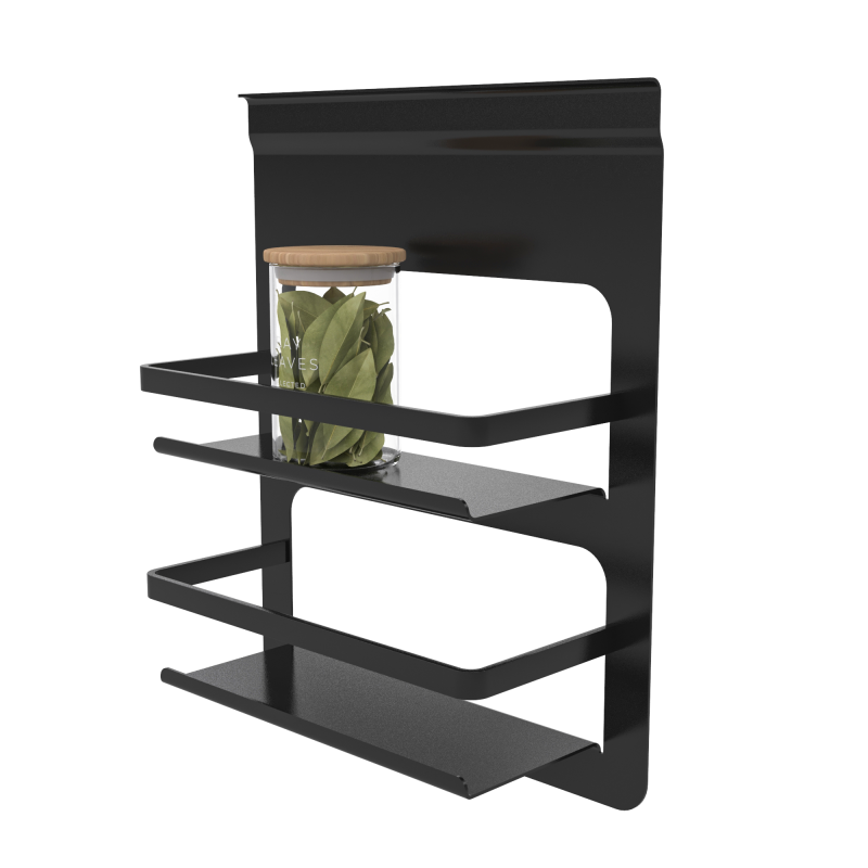 Double Layer Spice Rack for Kitchen - Stylish & Sturdy Spice Organizer with Ample Storage 
