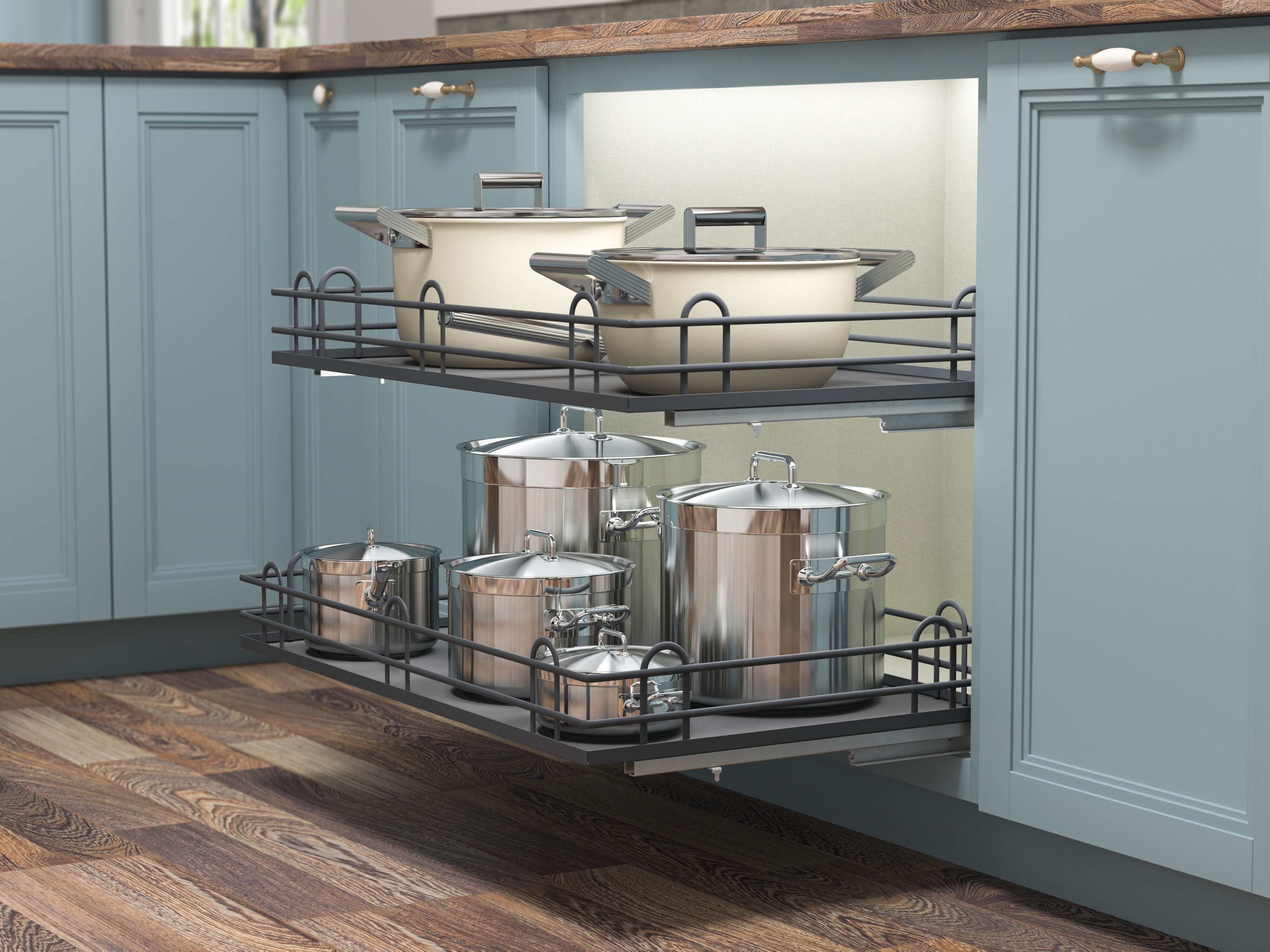 Mångsidiga lösningar för utrymmesoptimering