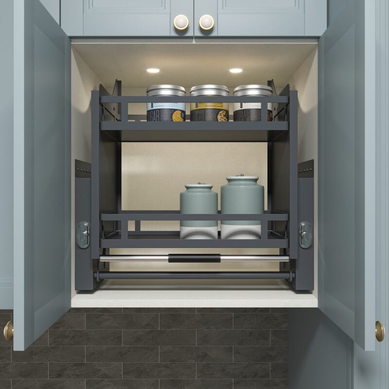 Kitchen Pull Out Basket, Sliding Tray Basket
