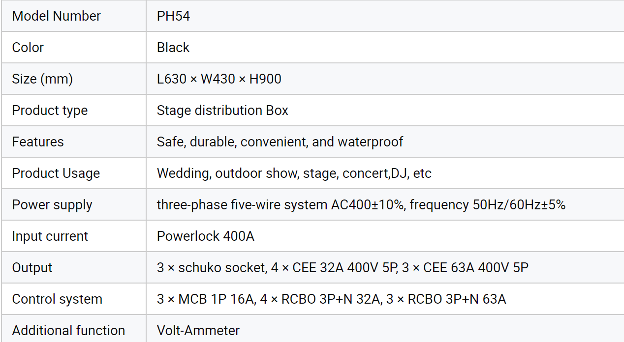 stage electrical industry distribution box equipment lighting combination convenient distribution box distribution wheel-1