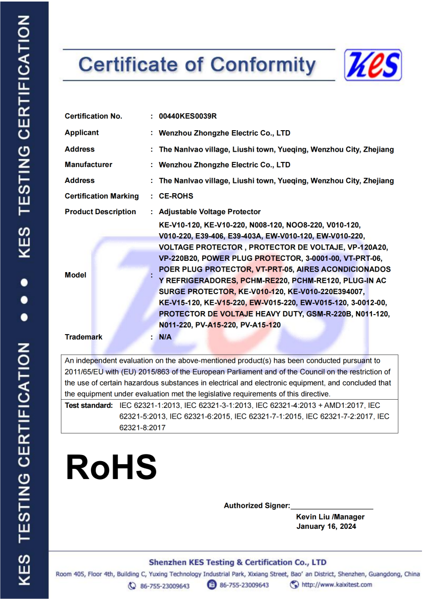 certification