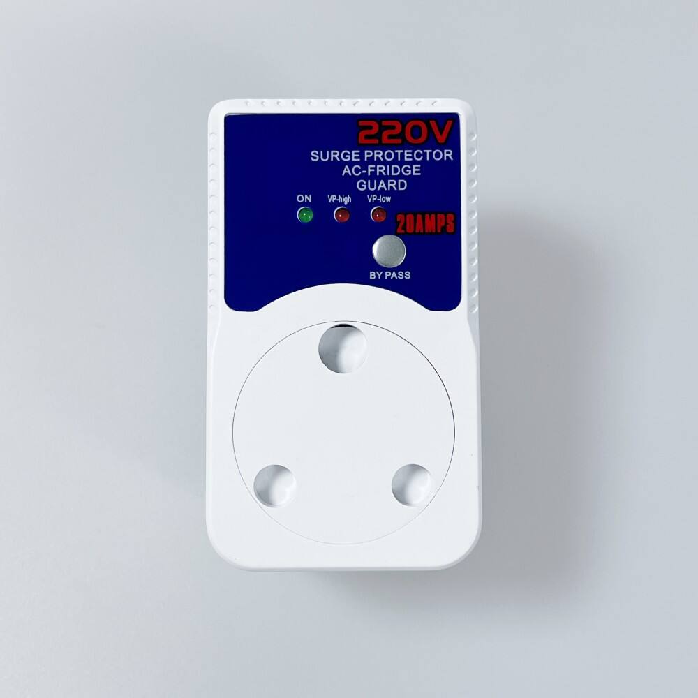 Household Voltage Protector with Digital Display Screen, Intuitive and Beautiful With ZA Socket