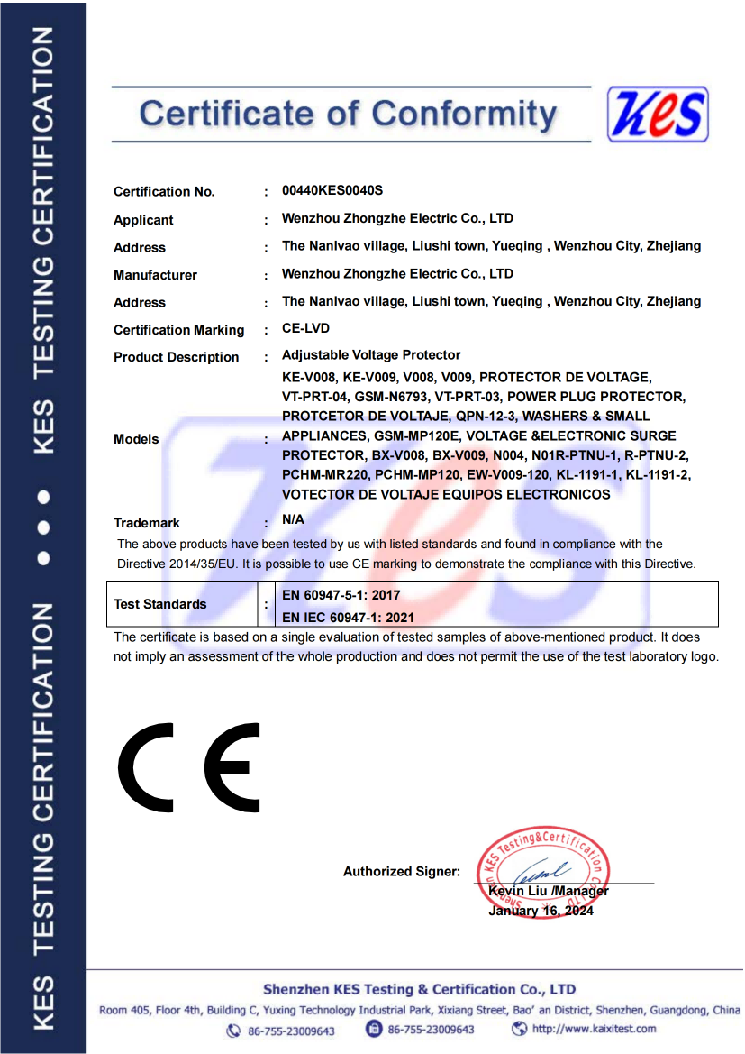 certification