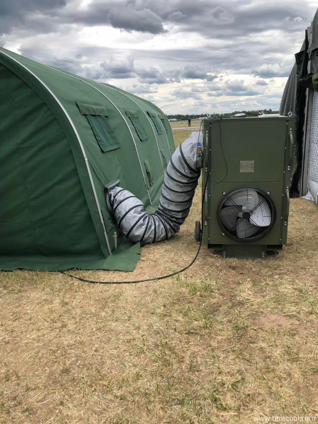 Tentcool Tent Air conditioner TTAC-12HC was used in Russia