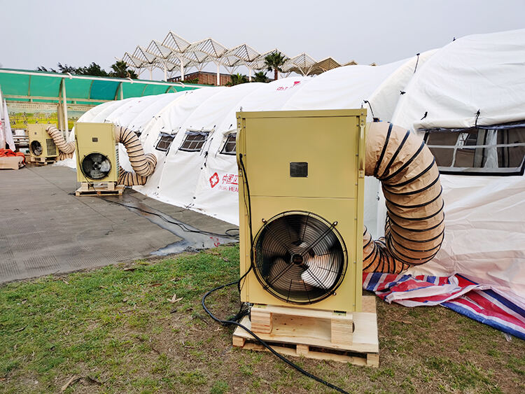 Tentcool Tent Air Conditioner use for Hainan Province Medical Rescue Team