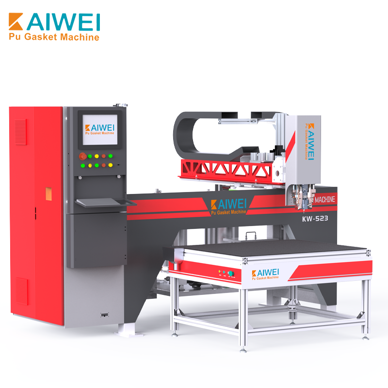 Precio de fábrica KW-523 Puerta de Armario Máquina de Espuma Sellada para Electrónica