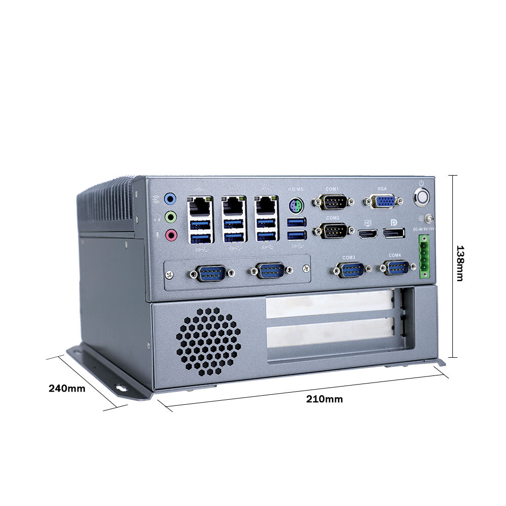 708B Industrial Rugged PC With PCIE PCI Slot