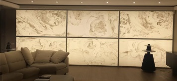 Which translucent stones elevate modern interior decoration?