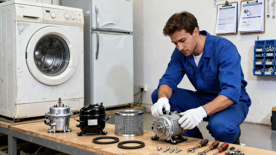 Komponen Alat Rumah yang Serasi dan Perlu untuk Kilang Pemulihan Alat Terpakai