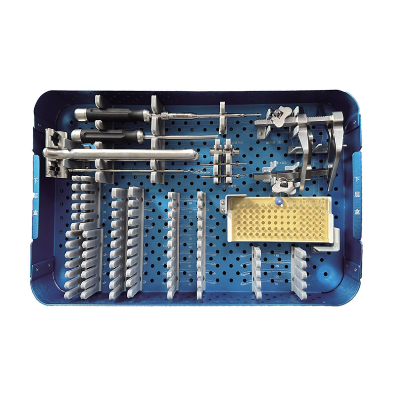 Anterior cervical plate instrument