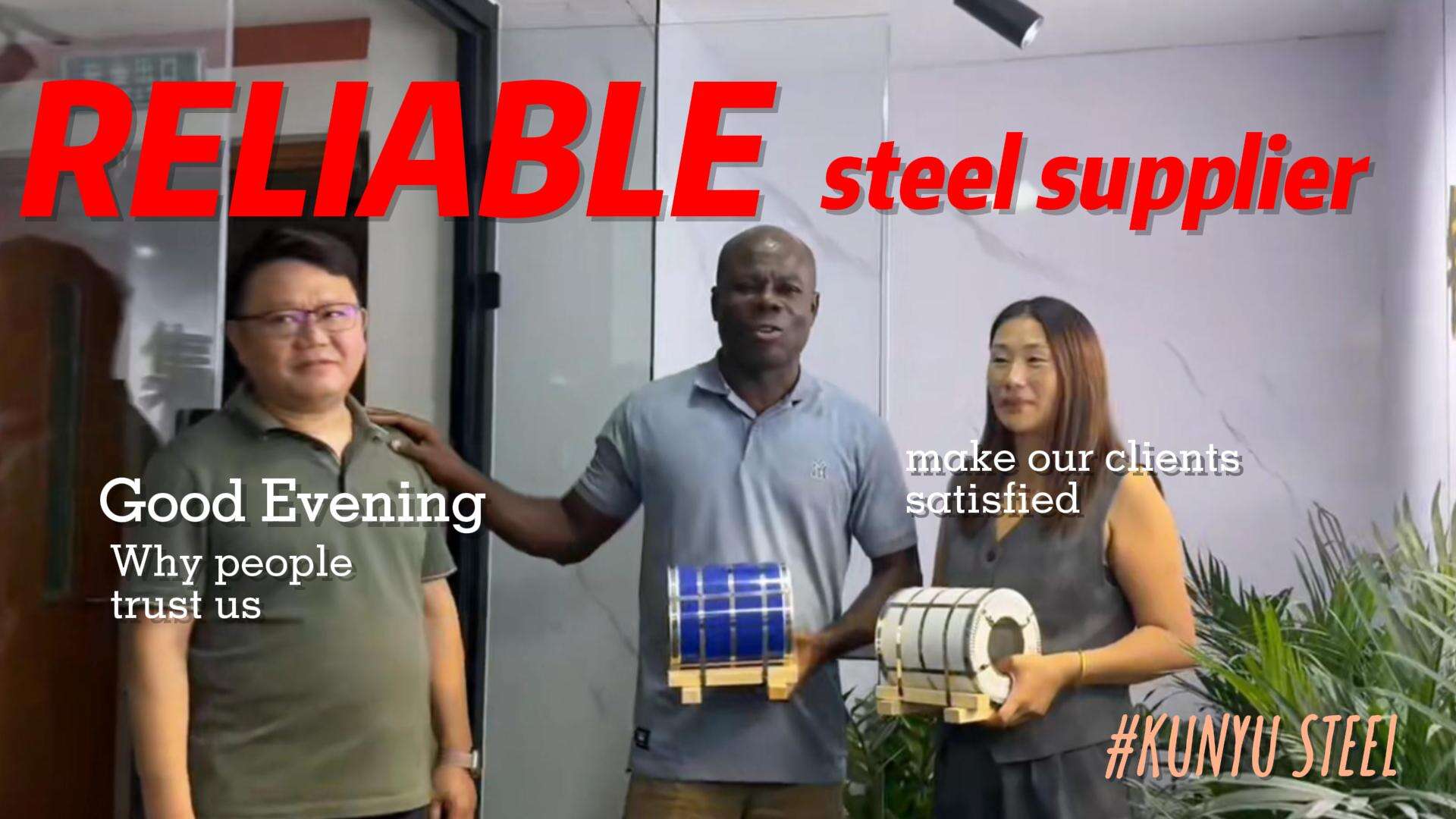 reliable steel supplier