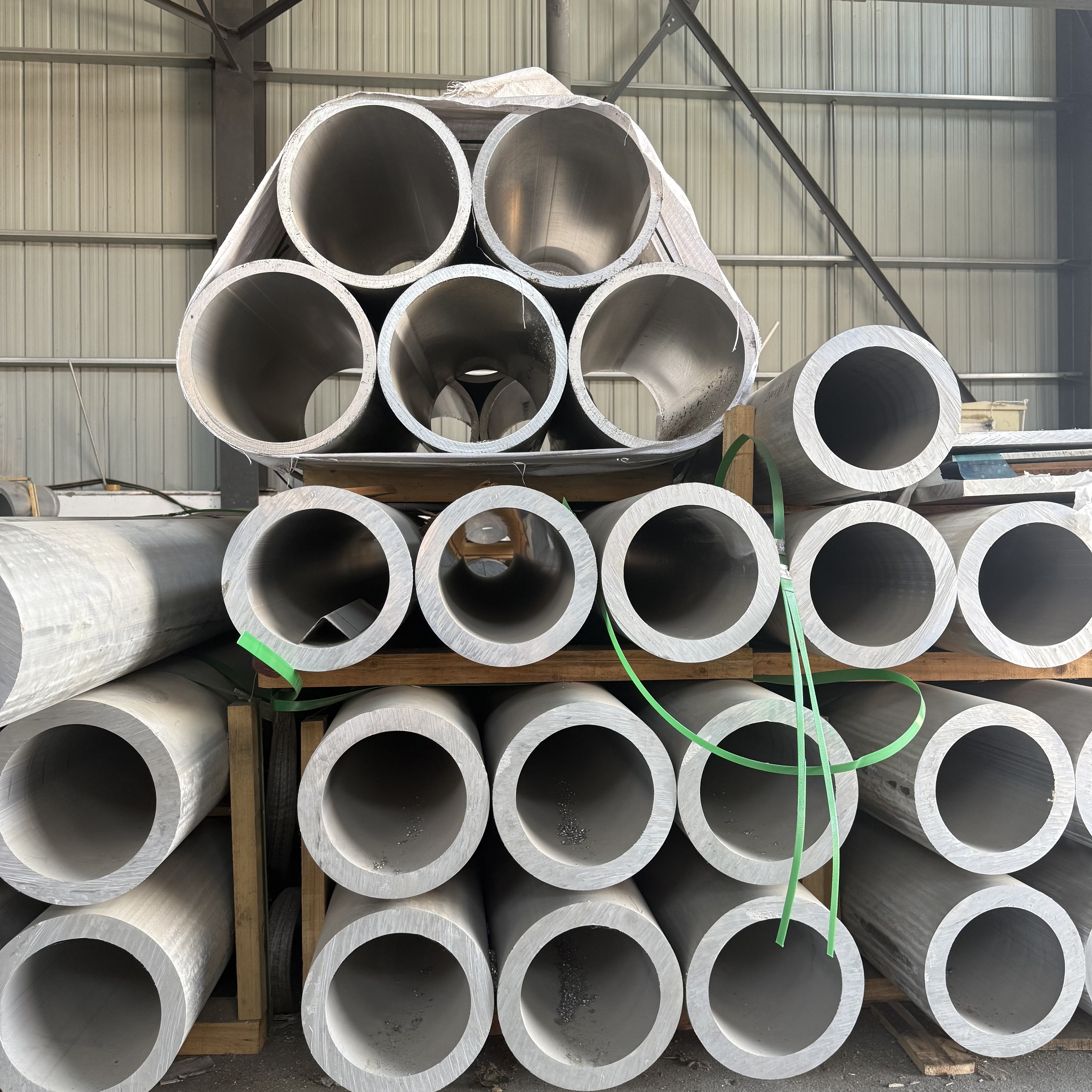 Aluminum round pipe/tube seamless pipe JIS ASTM