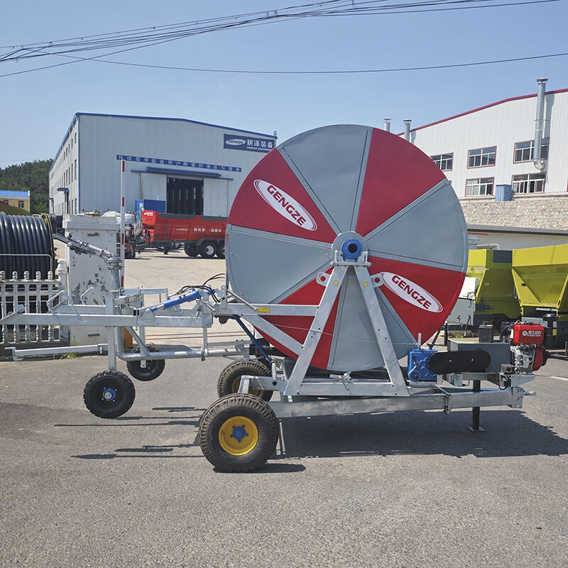 JP800 Hose Reel Sprinkler Irrigation System 