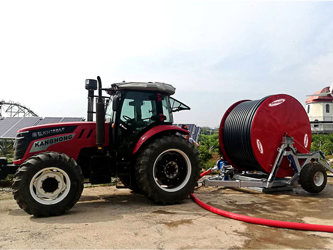 Central Asia Customer Praises Our Reel Irrigation Machines and Exceptional Service