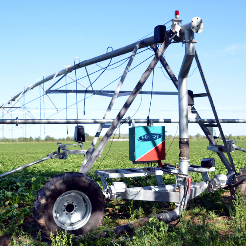 Movable center pivot irrigation