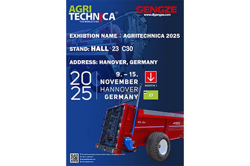Invitation to AGRITECHNICA 2025 Hannover Germany