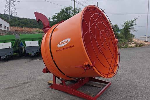 The technical upgrade of the M505 agricultural drum forage crushing blower drum crusher