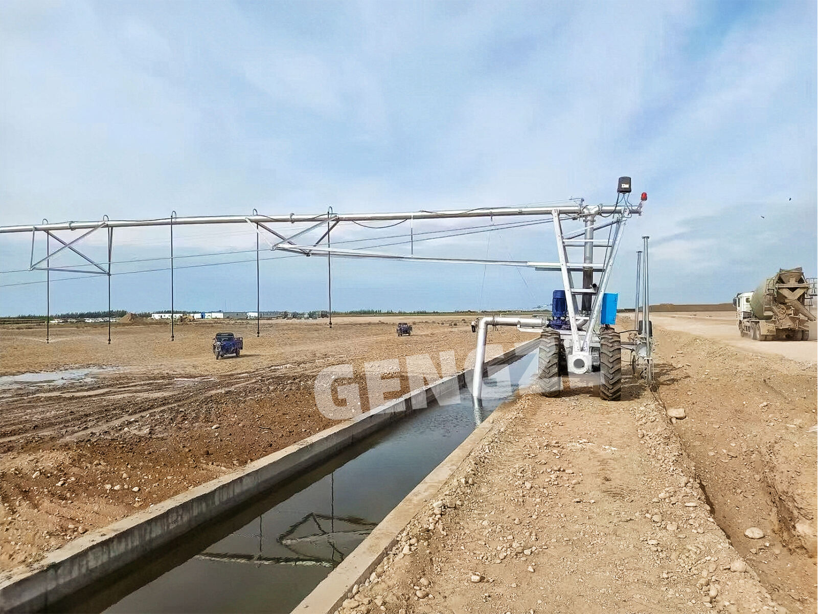 Success of Lateral Pivot Irrigation Machines in Kazakhstan