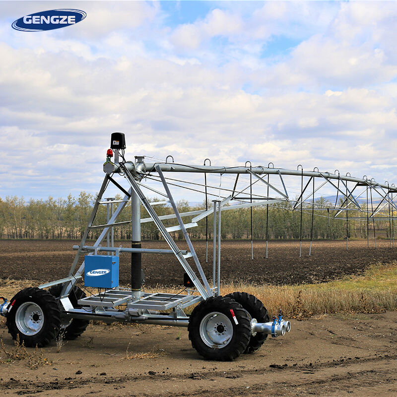 Llinear pivot irrigation system