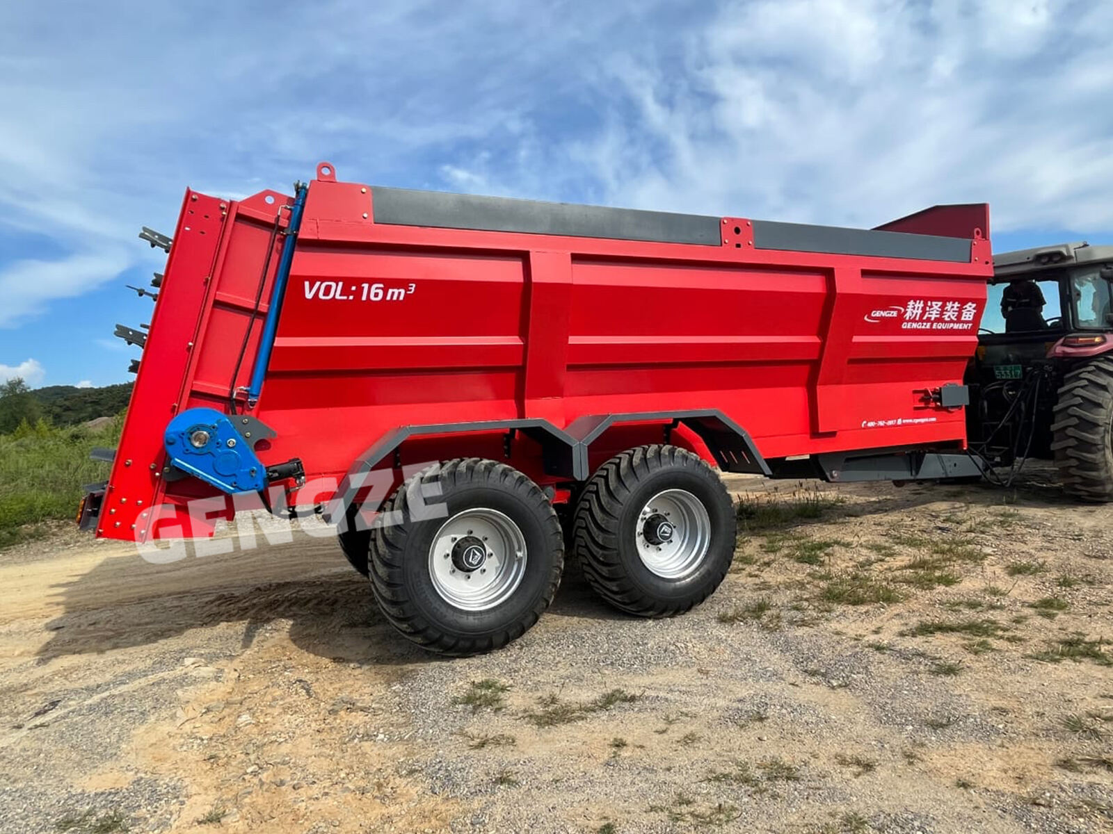 Success Case of Manure Spreader Machine in the US Market