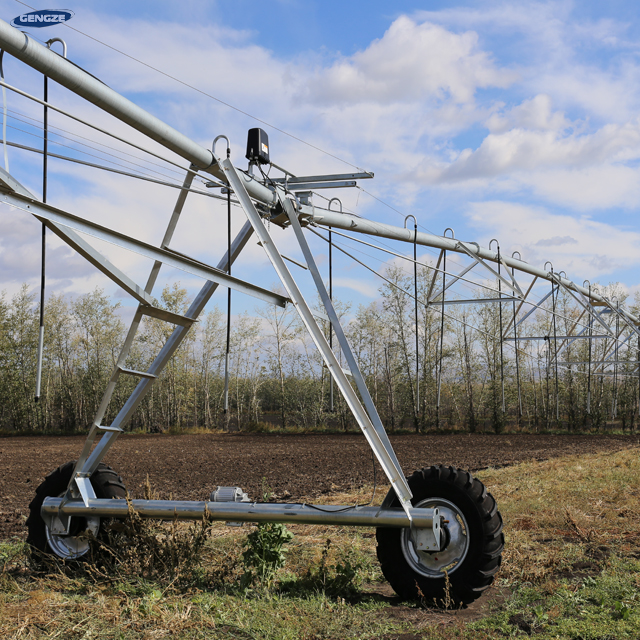 Center pivot irrigation equipment