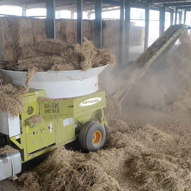F Series Feed Alfalfa Grass Hammer Mill Tub Grinder Machine