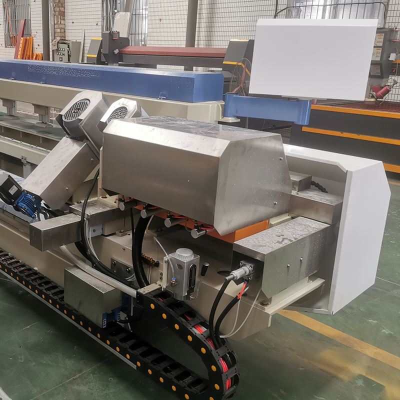 フルオートマチックCNC 7ヘッド 焼結石面取り機