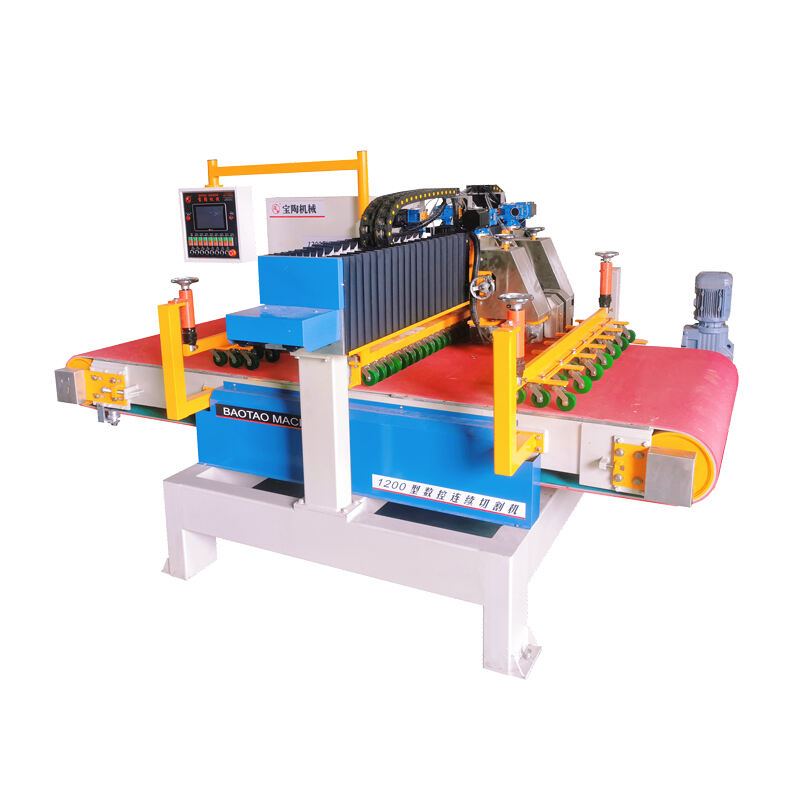Máy cắt đá hoa cương liên tục CNC Bốn Trục Tám Lưỡi