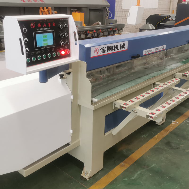 フルオートマチックCNC 7ヘッド 焼結石面取り機
