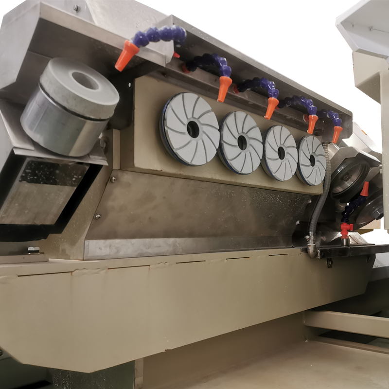フルオートマチックCNC 7ヘッド 焼結石面取り機