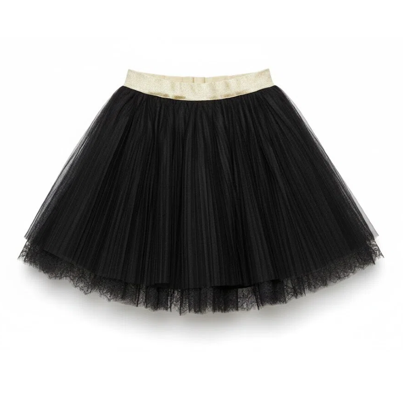 Recycled Polyester Girls’ Tulle Skirt with Custom Waistband | Sustainable Kidswear OEM
