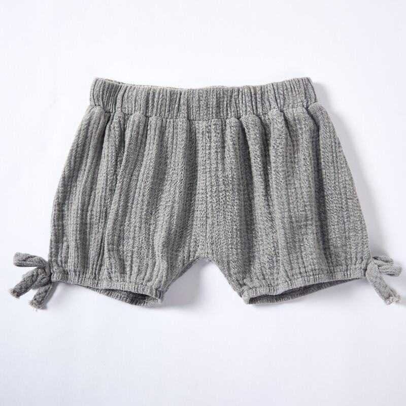 Gray Gallnut Pomegranate Peel Dyed Baby Shorts