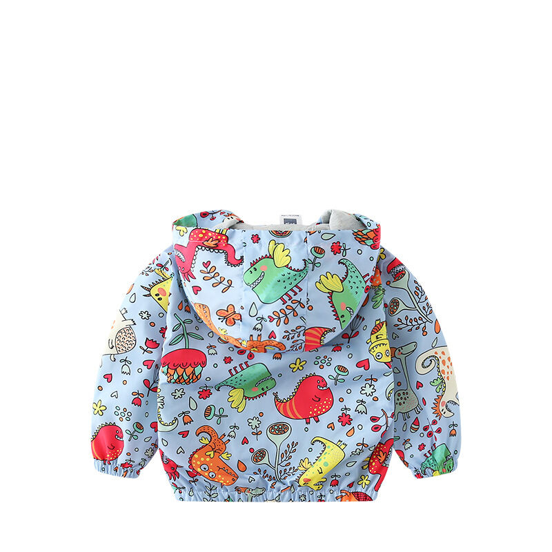 Recycled Polyester Windbreaker Hooded Jacket