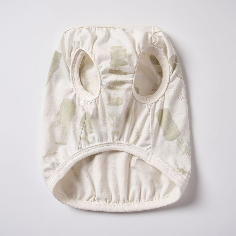 Eco-Friendly Plant-Dyed Tie-Dye Dog Tank Top for Brands