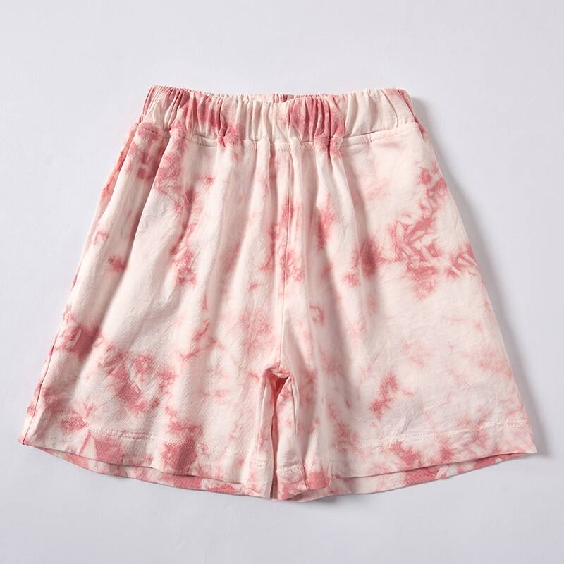 Pflanzen-Bindebatik Baumwoll-Kinder-Shorts