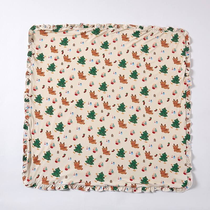 Toalha de Bambu Estampada para Bebê