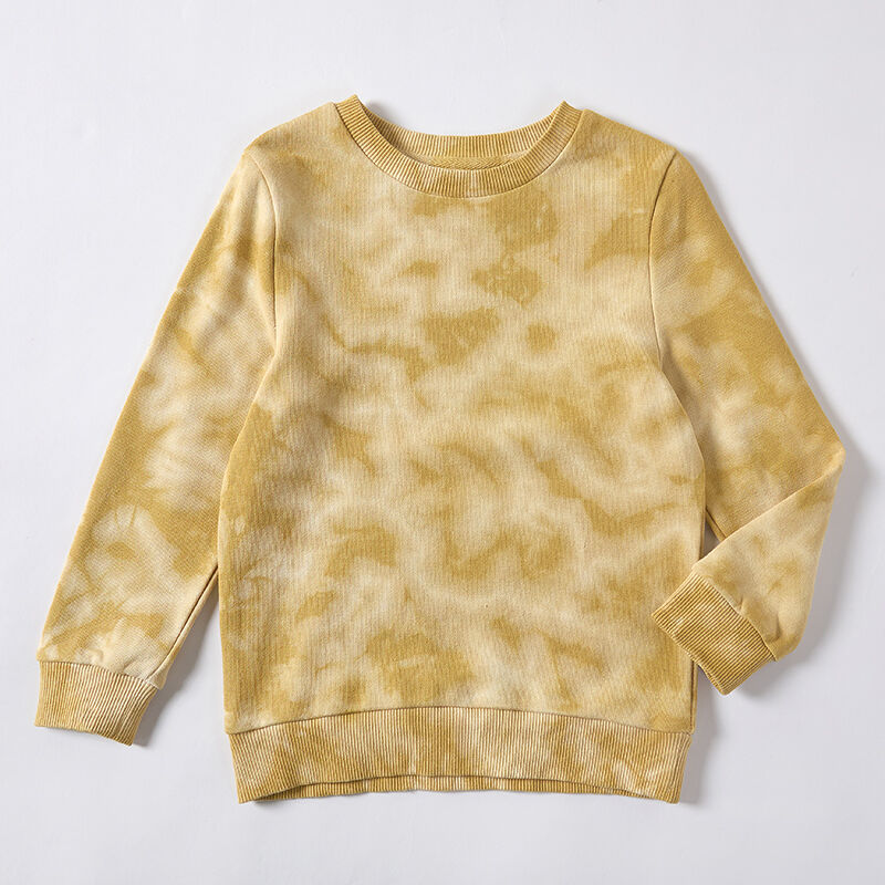 Organic Pomegranate-Dyed Tie-Dye Sweatshirt – Eco Safe Style