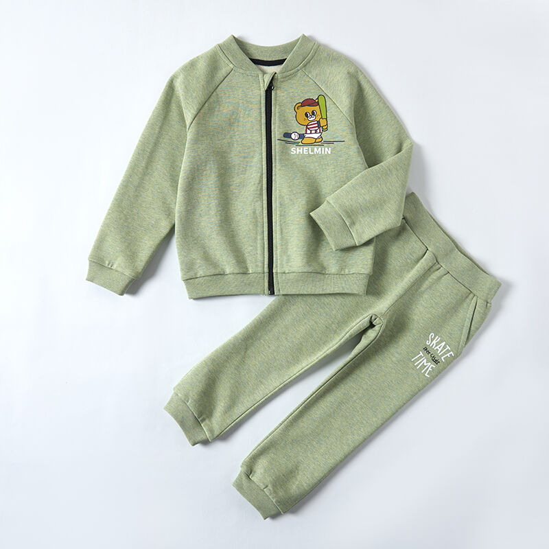 Kids' Plant-Dyed Eco-Chic Sweatsuit Set