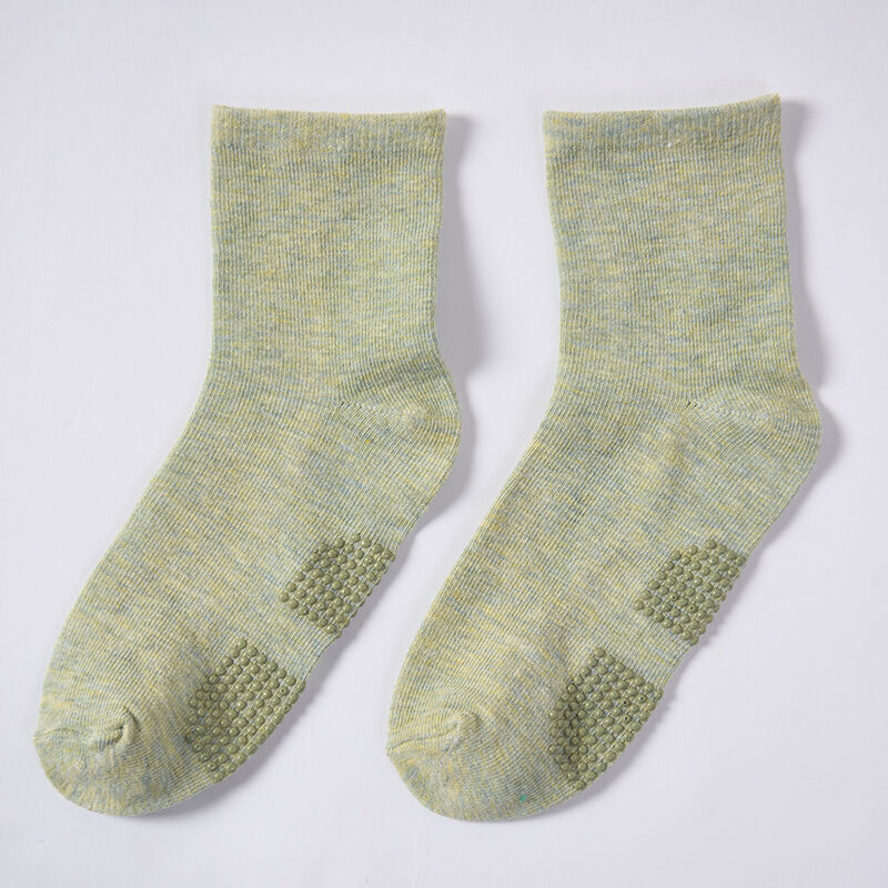 Organic Plant-Dyed Non-Slip Socks: Eco-Safe & Stylish Design