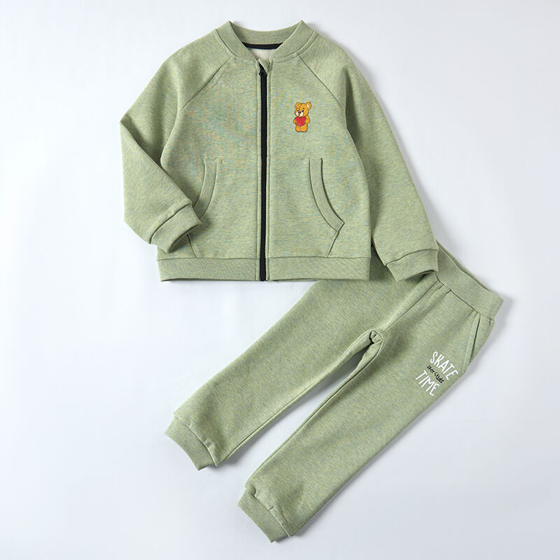 Kids' Plant-Dyed Eco-Chic Sweatsuit Set