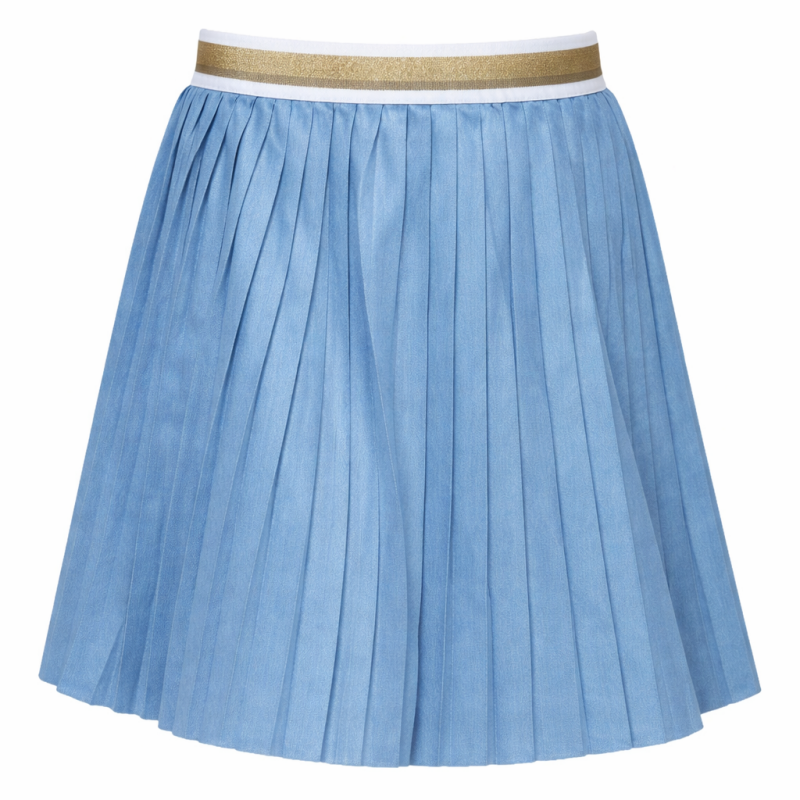 Custom Sustainable Girls’ Pleated Skirt in Recycled Polyester | OEM/ODM