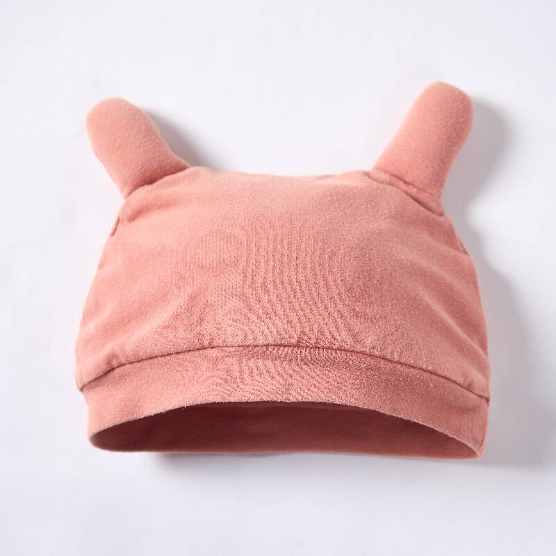 Organic Cotton Baby Bear Ear Hat OEM ODM | Plant Dyed Infant Beanie Manufacturer | Soft Newborn Baby Cap Supplier | Eco-Friendly Custom Baby Hat for Private Label Sustainable Babywear Brands