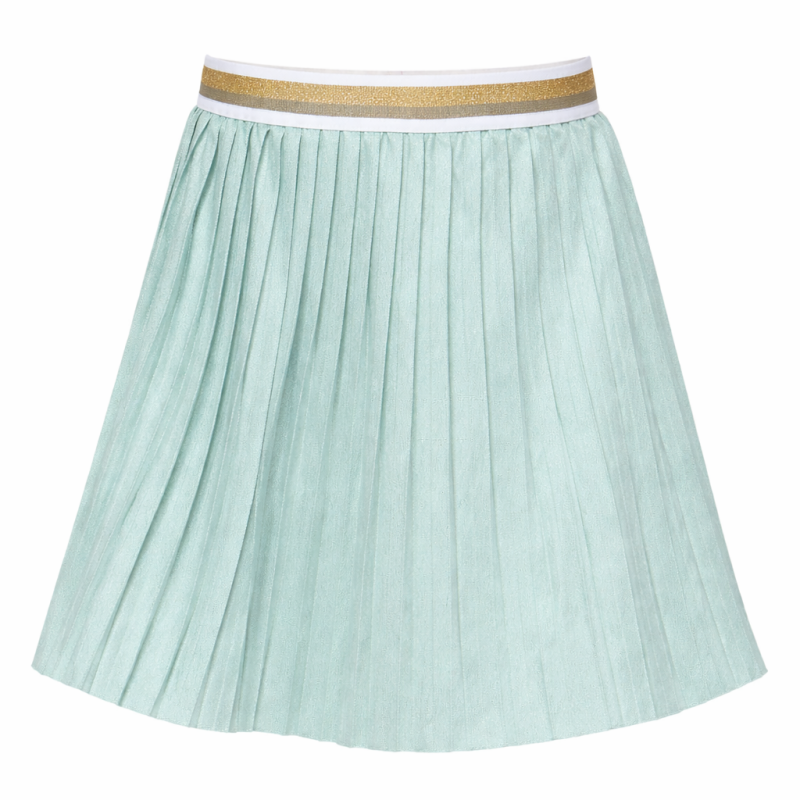 Custom OEM Girls’ Pleated Skirt in Sustainable Recycled Polyester