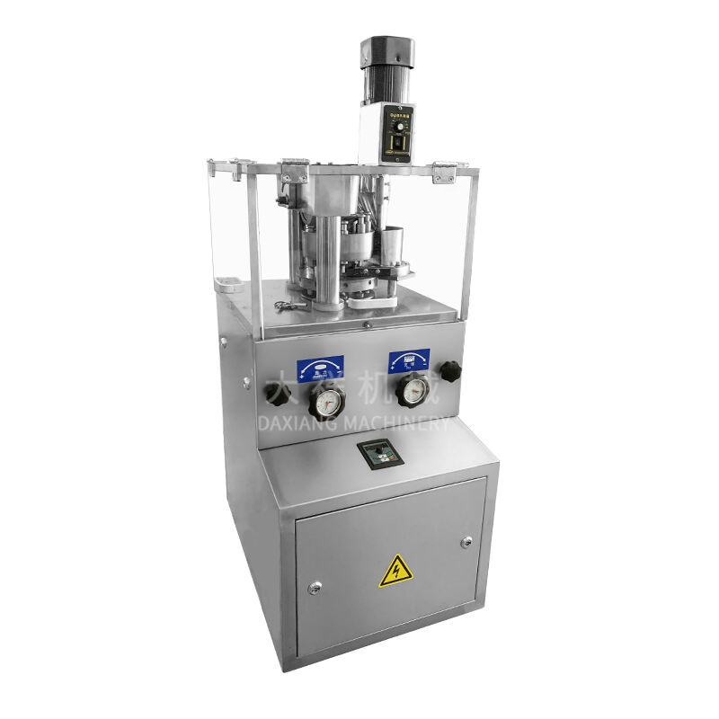 Zp-9c Rotary Milk Candy Tablet Pressing Machine Automatic Pill Making Machine Small Factory Price 110V Automatic Rotary Tablet Press Pilling Making Machine Pill Pressers