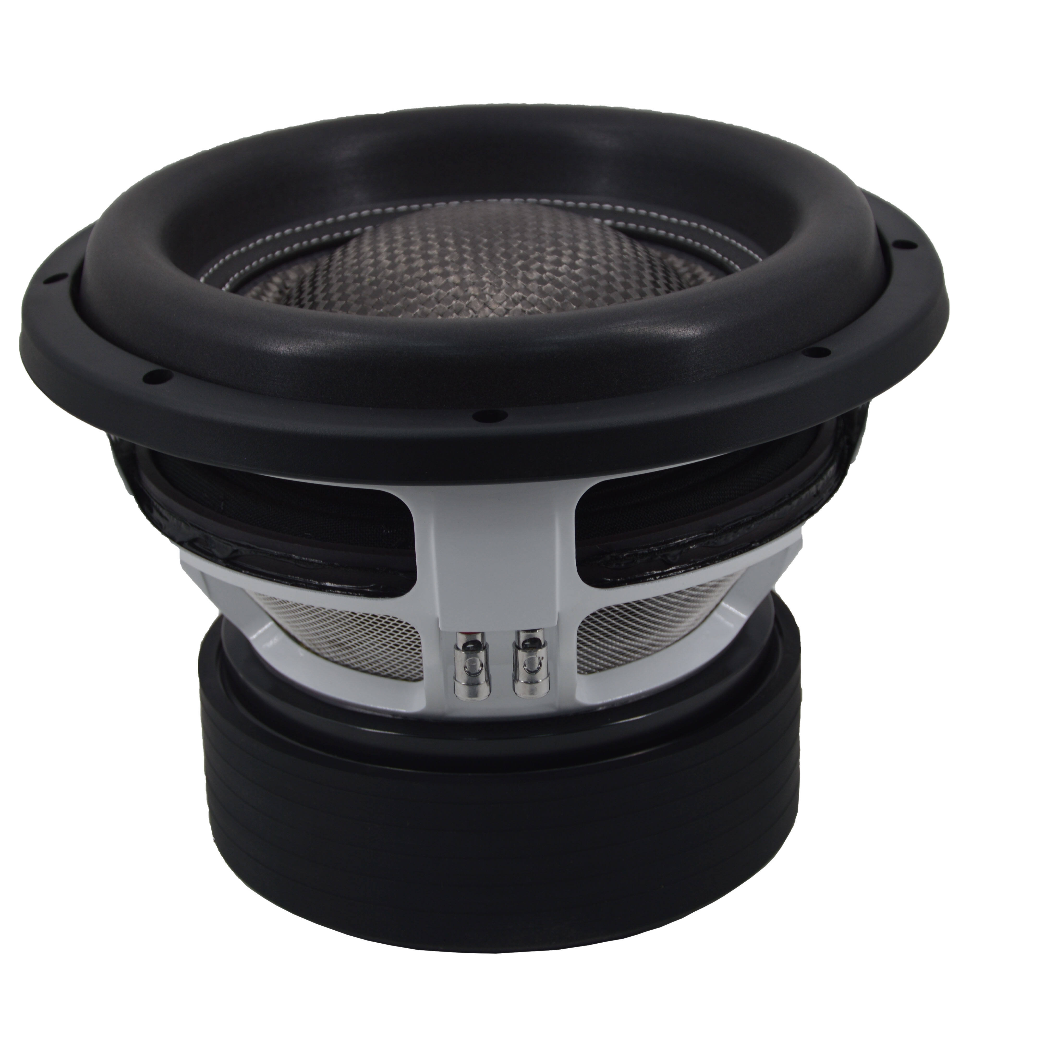 HYW-12100-004-X Kohlenstoffkonus-Subwoofer: 4000W RMS/87dB SPL, 35Hz-2kHz Frequenzgang, 12V Gleichstromversorgung, 12-Zoll