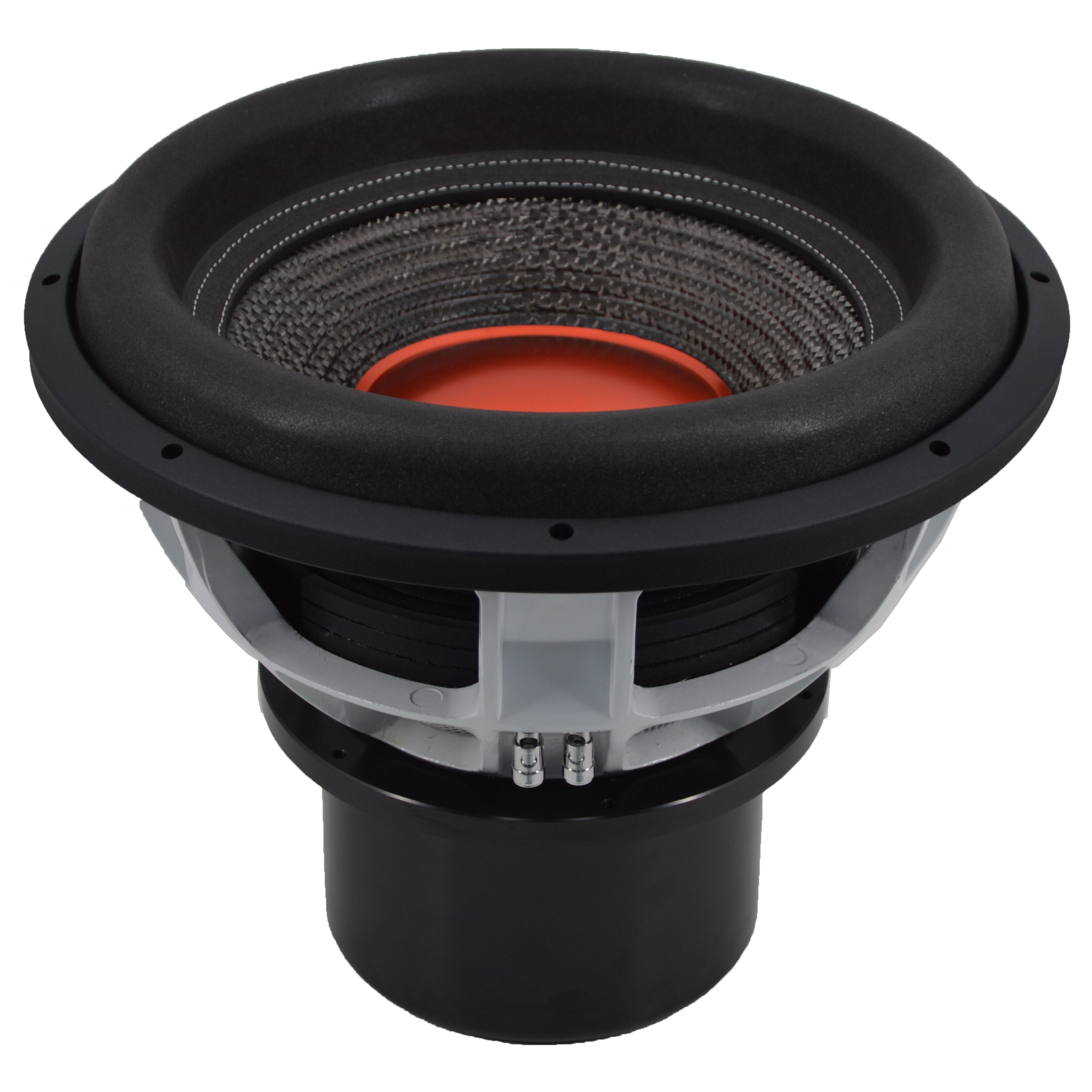 Neo Magnet Car Subwoofer, 4000WRMS High Power DC 12V, HYW-15125-010-X, Voice Coil Diameter 5 Inch, 15 Inch