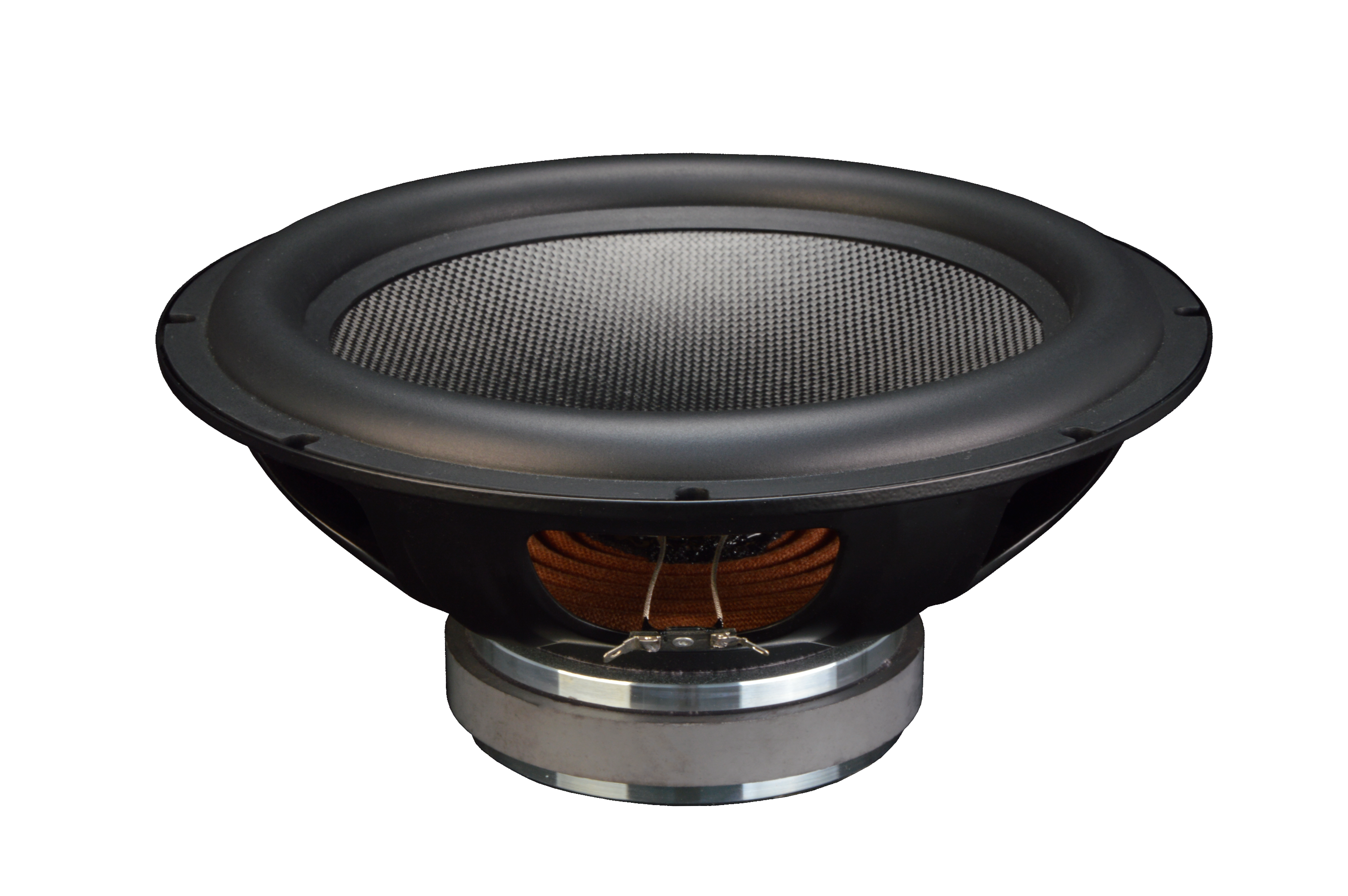 12-Zoll Auto-Rennsubwoofer mit 200W leistungsstarkem Output 1250-073 Auto-Audio-Ausrüstung Günstige Subwoofer-Lautsprecher mit Schaumstoffumrandung