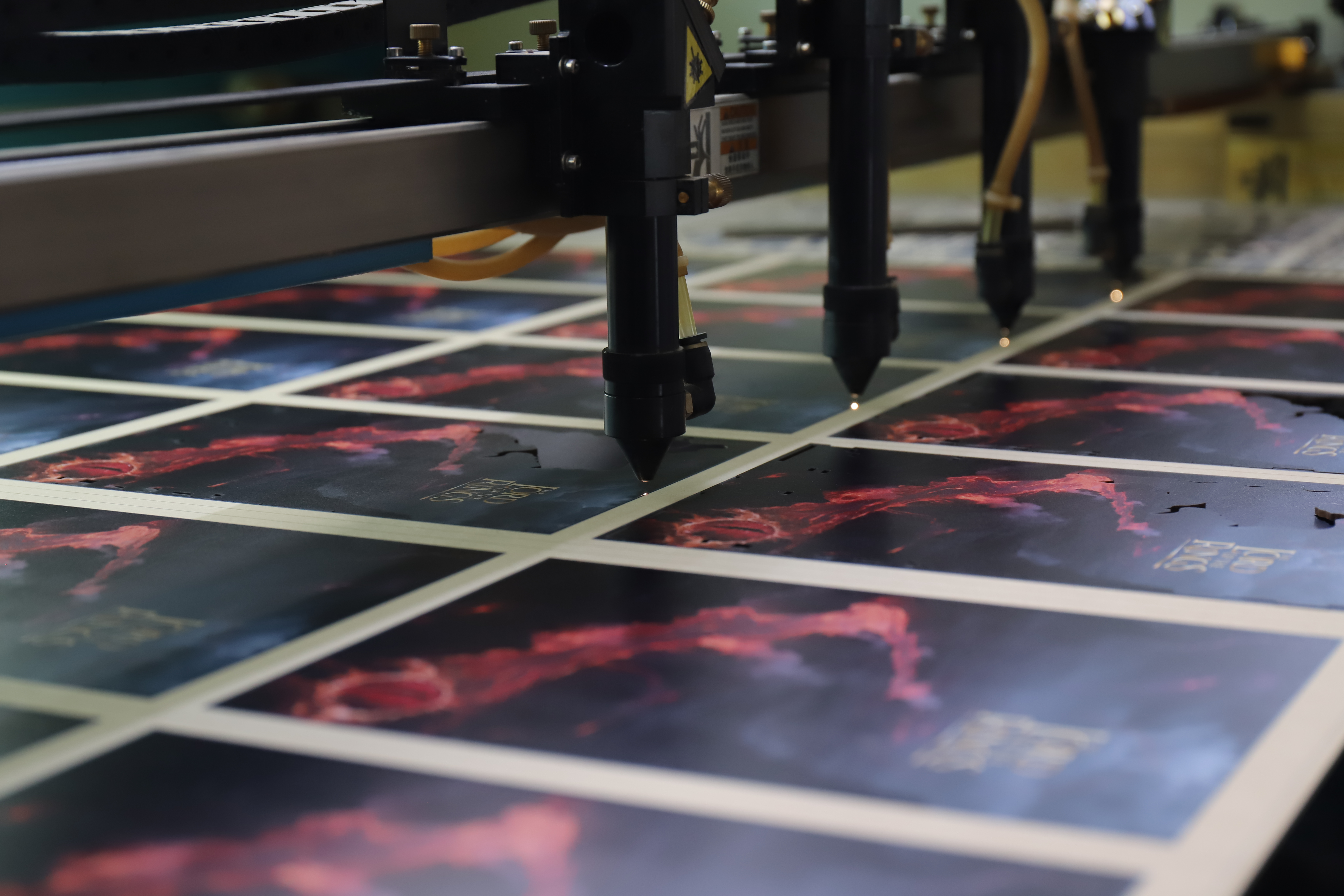 UV printing & Laser cutting